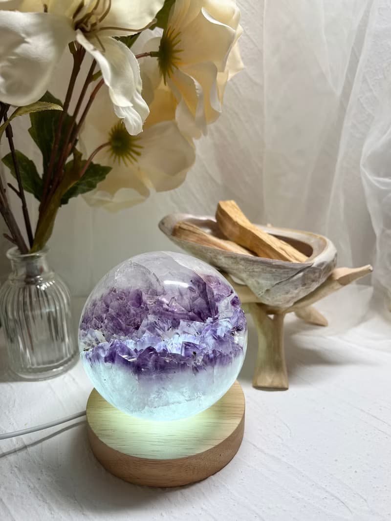 紫晶全拋光稀有開口笑 仙女色 紫羅蘭 晶洞 大牙紫晶 紫晶燈 喬遷