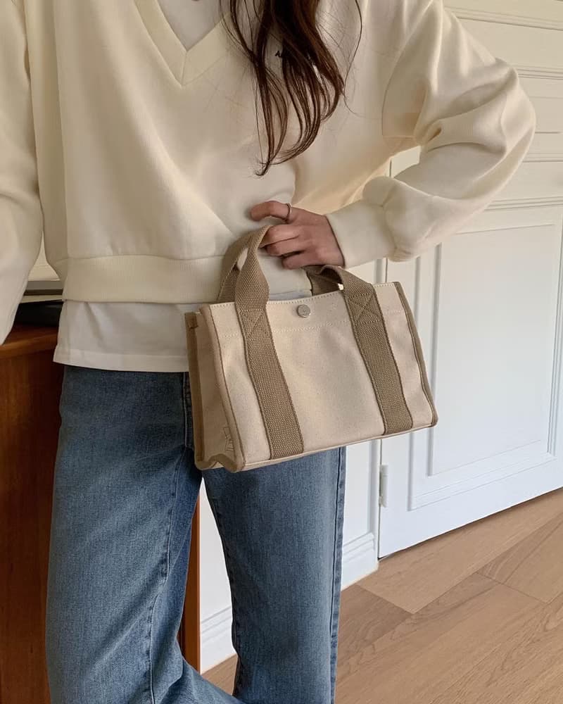 韓國 The Ally | MINI LUNA BAG  | 小 | 米色 | 手袋 單肩包