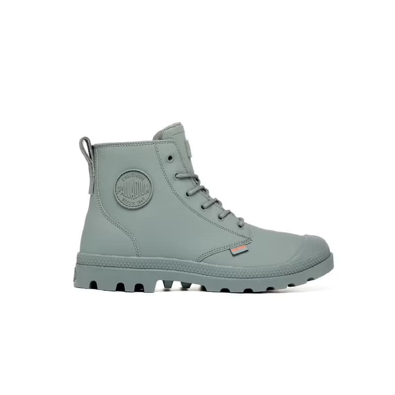 PALLADIUM COATED ZIP 金級皮革橘標拉鍊防水靴74069