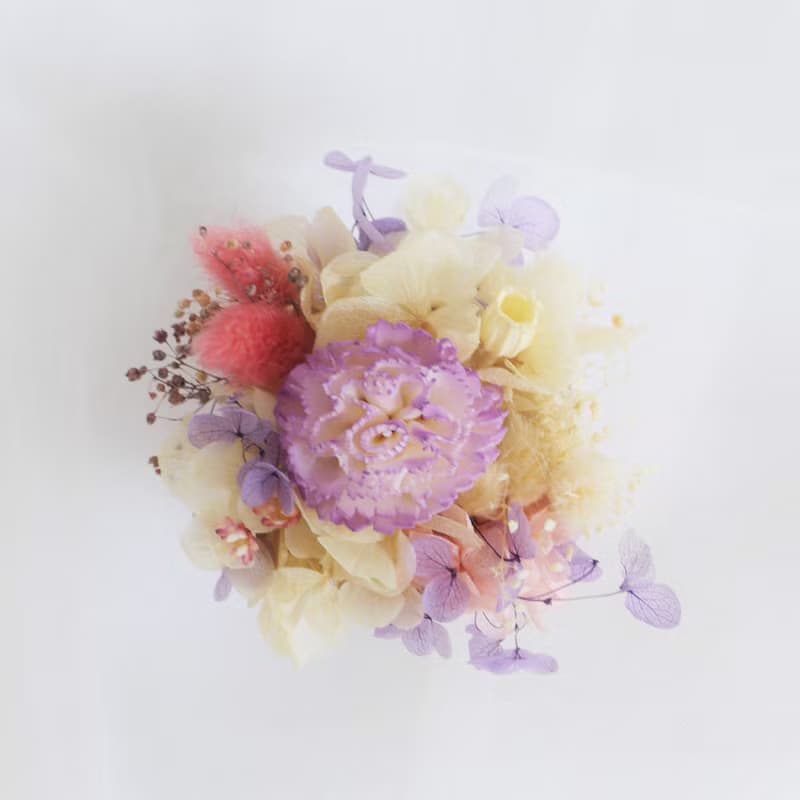 媽咪小寶貝蛋糕花 結婚捧花永生花母親節情人節玫瑰生日畢業禮物c