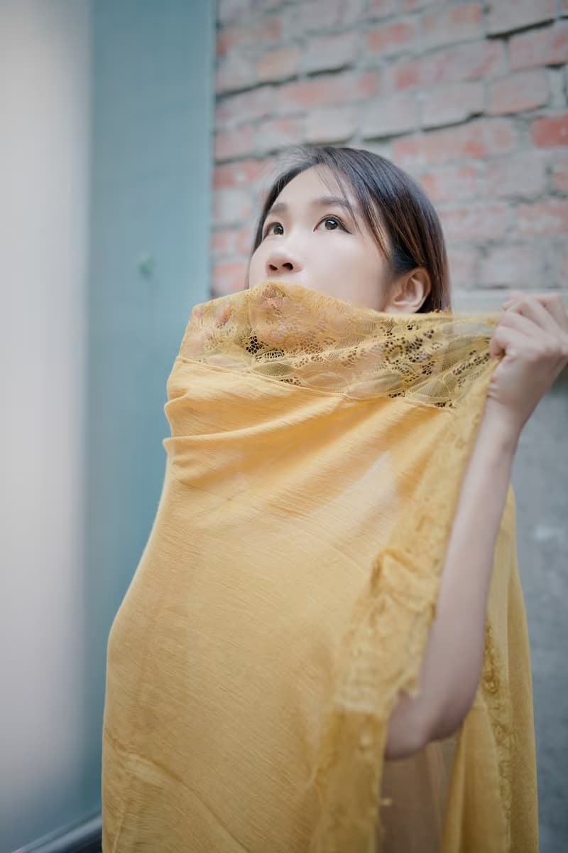 unni蕾絲長絲巾 遮遮曬 擋風 披肩 scarf 圍巾 保暖 保暖 絲巾圍