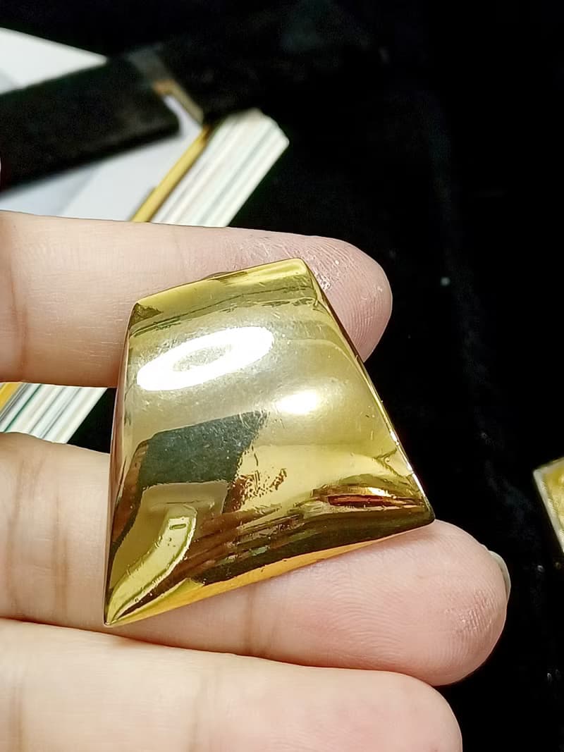 vintage jewelry  古董夾式耳環  梯形