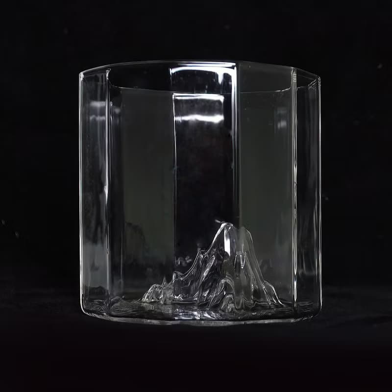 【愛台灣】原創手工吹製 玉山杯/威士忌杯/茶杯/冰山杯 附杯