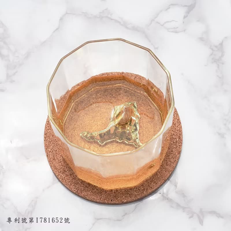 【愛台灣】原創手工吹製 玉山杯/威士忌杯/茶杯/冰山杯 附杯