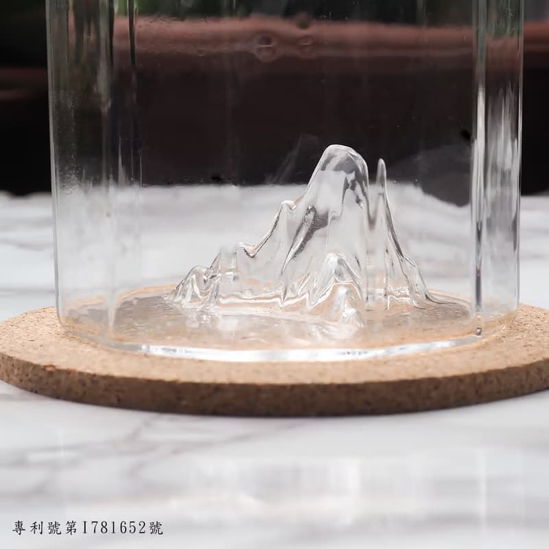 【愛台灣】原創手工吹製 玉山杯/威士忌杯/茶杯/冰山杯 附杯