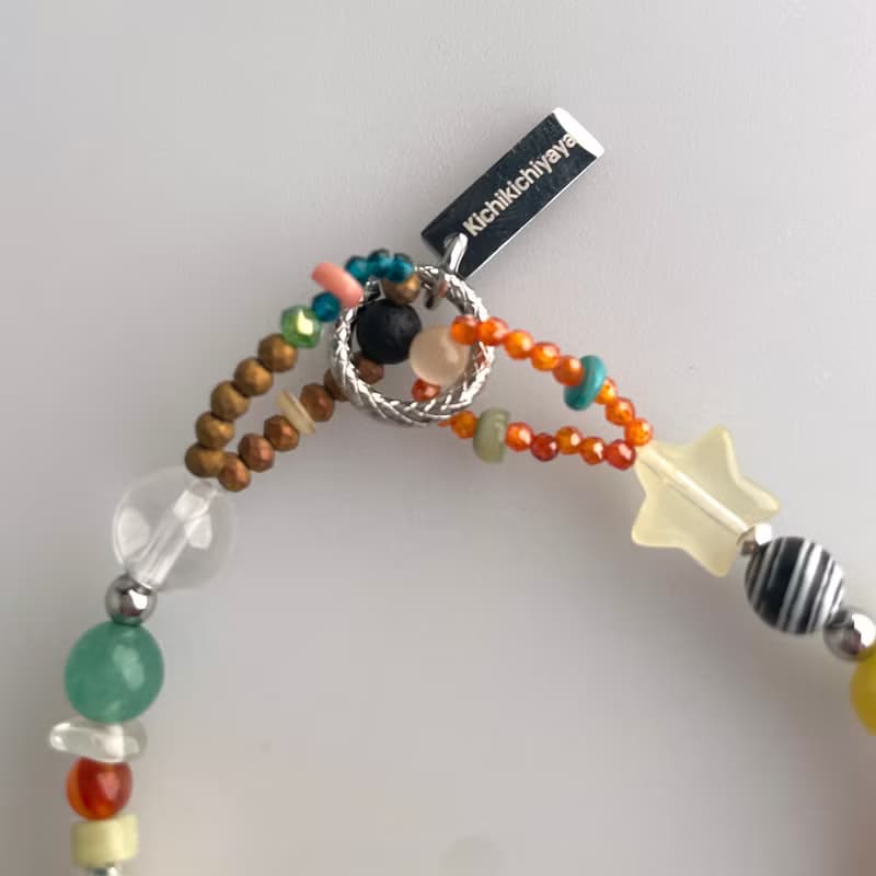 Artichoke Green Gemstone Bracelet 034