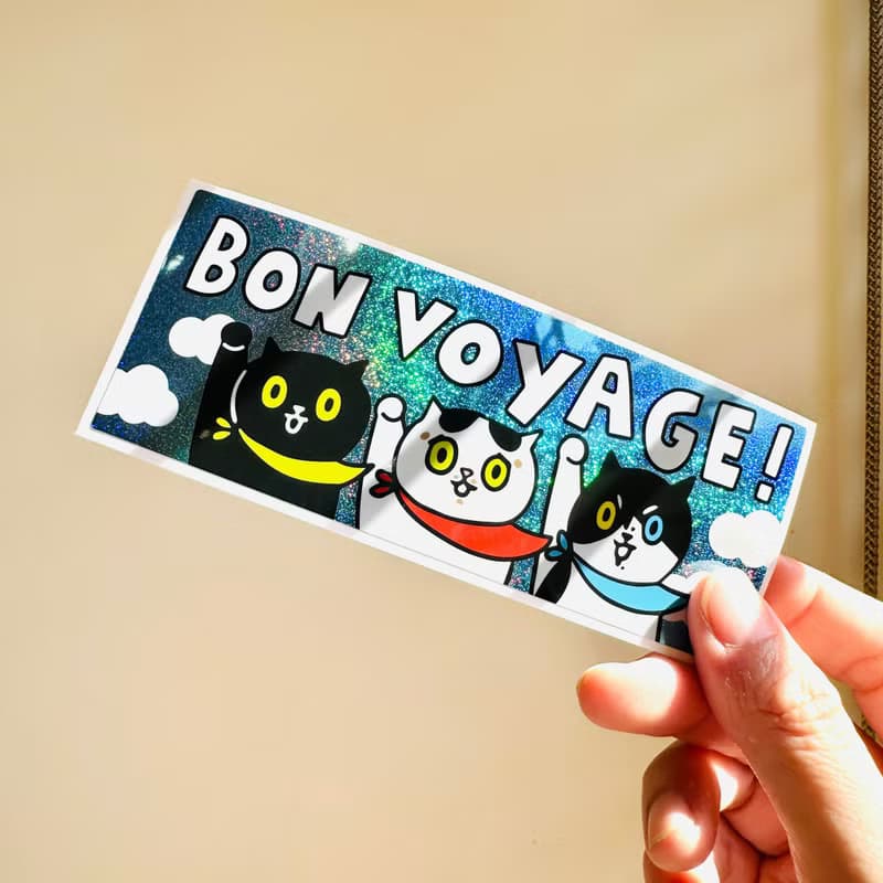 Bon Voyage! 行李箱貼紙