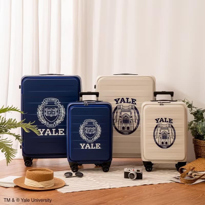 【耶魯大學 Yale University】28吋前開上掀式行李箱 旅行箱