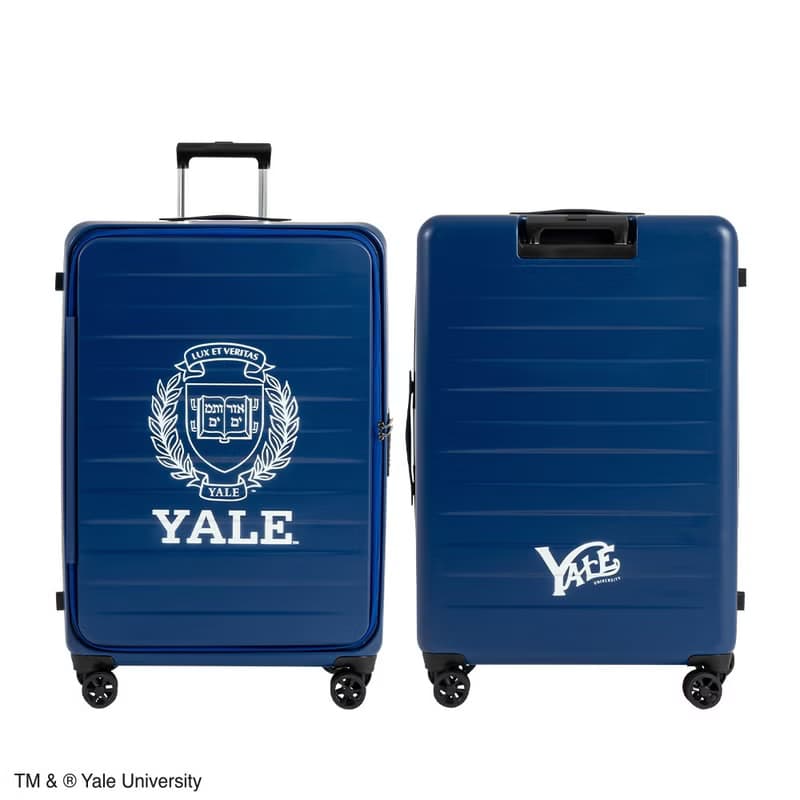 【耶魯大學 Yale University】28吋前開上掀式行李箱 旅行箱