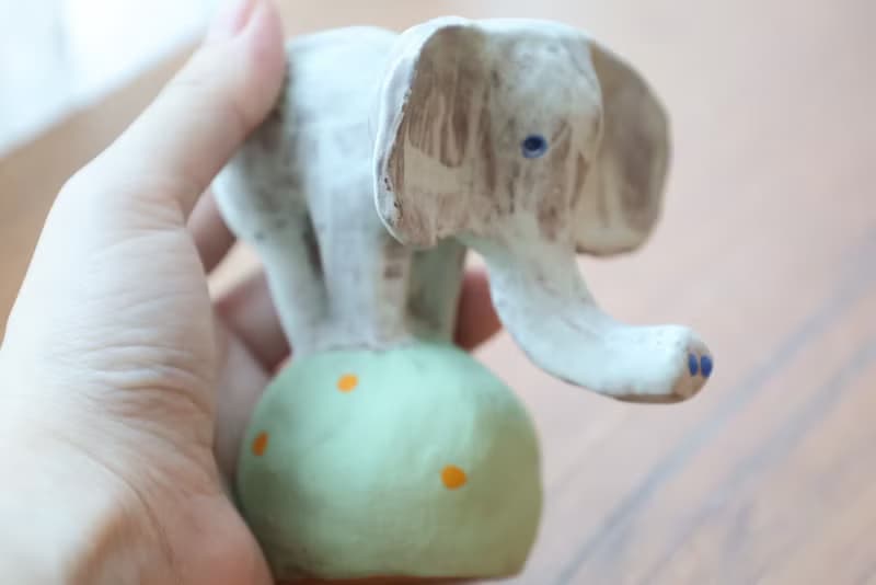 【聖誕節禮物】頑皮大象雕塑擺飾B