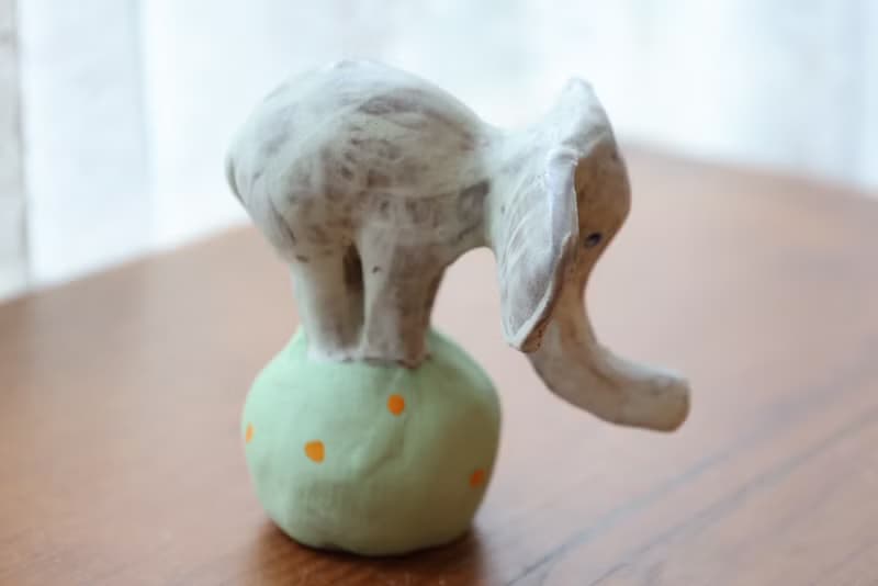 【聖誕節禮物】頑皮大象雕塑擺飾B