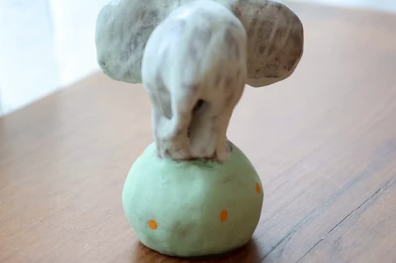 【聖誕節禮物】頑皮大象雕塑擺飾B