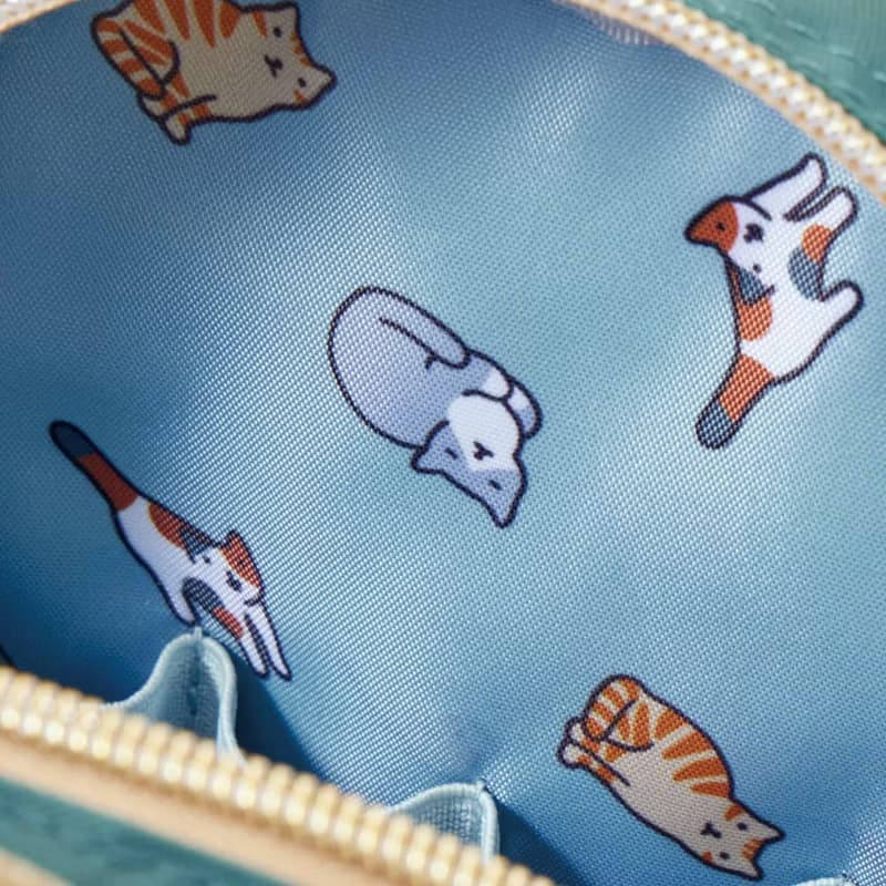 【貓部】插畫師平澤南設計手提刺繡風格收納袋