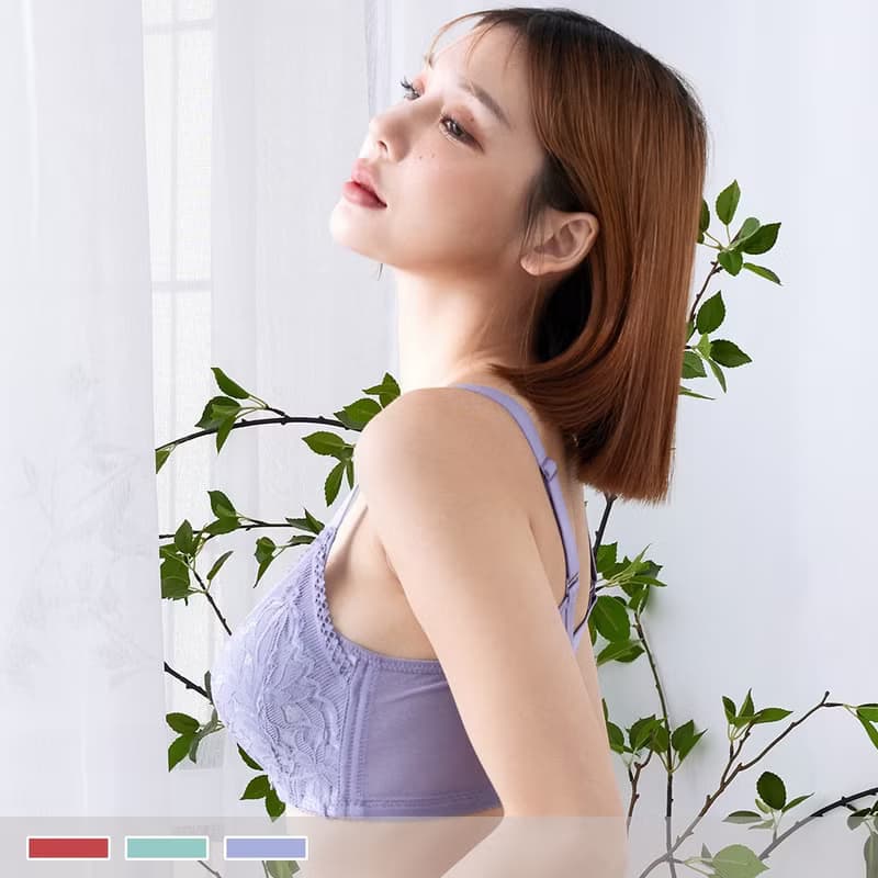 Pink Lady 軟鋼圈 BC罩杯 靜謐餘香 下厚上薄加厚襯墊 集中內衣