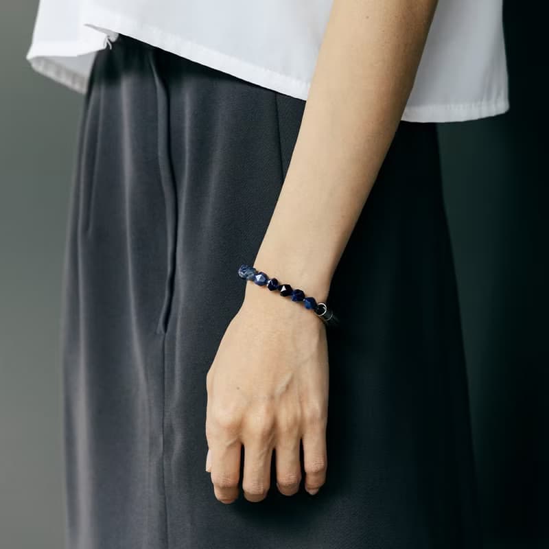 【NOUVELLE】SnapEase | 切角藍紋石手鏈