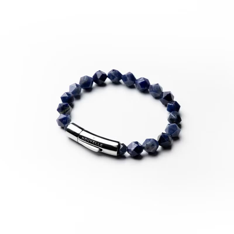 【NOUVELLE】SnapEase | 切角藍紋石手鏈