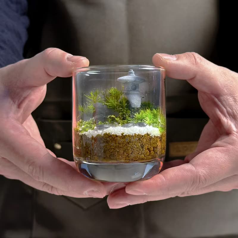 禪石小徑 / 超迷你掌上型手工微景觀生態盆