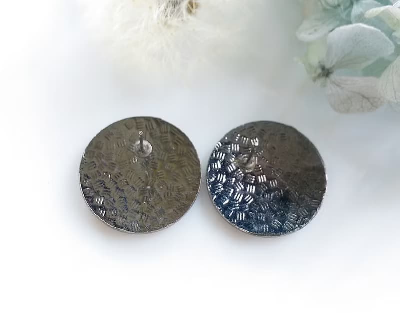Vintage Jewelry 西洋古董飾品 景泰藍 紅髮 人物 針式耳環