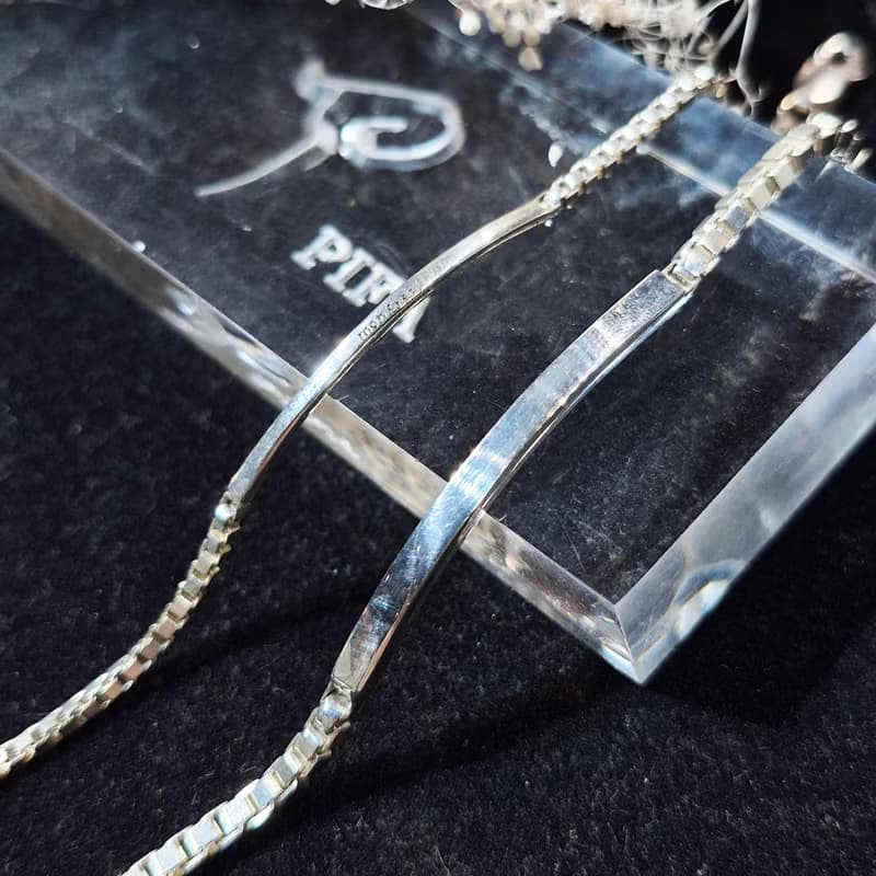 【比法一生】純銀手鍊—格語 925銀手工飾品 情侶家人朋友對手鍊