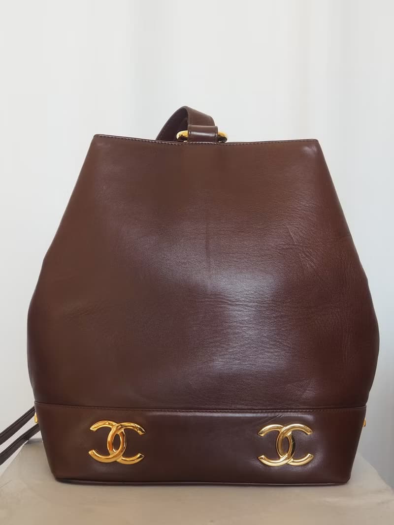 CHANEL シャネル トリプルココ ワンショルダーバッグ ブラウン ヴィンテージ
