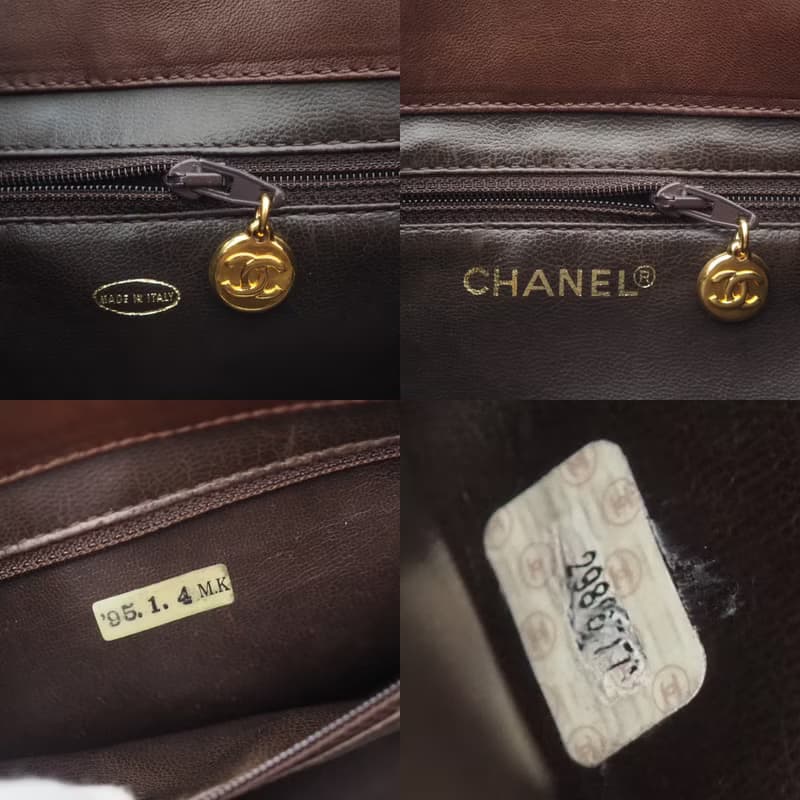 CHANEL シャネル トリプルココ ワンショルダーバッグ ブラウン ヴィンテージ