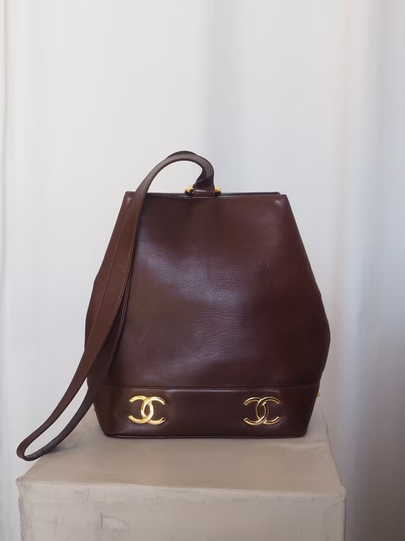 CHANEL シャネル トリプルココ ワンショルダーバッグ ブラウン ヴィンテージ