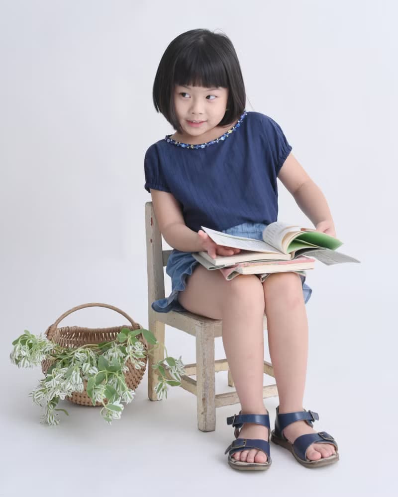 \季末出清/Suika朝顏緞帶包袖上衣