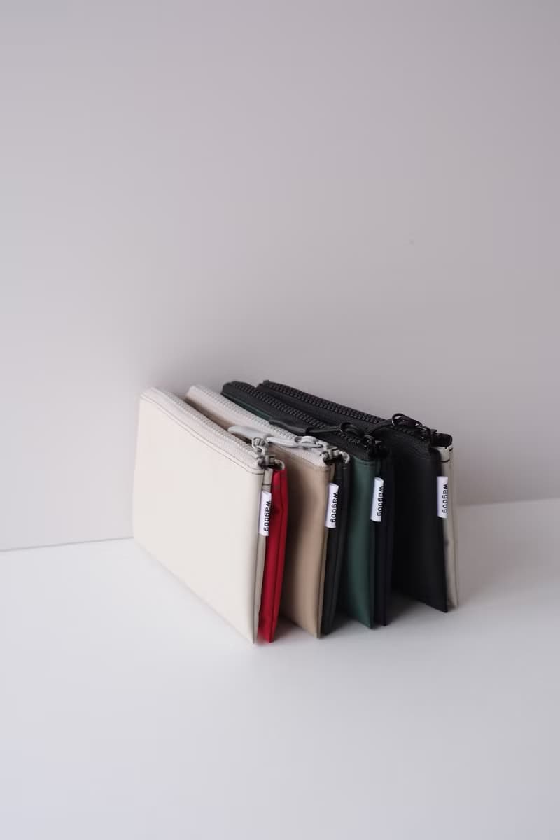 【2TONE mini wallet】3つの収納 軽量高機能ナイロン