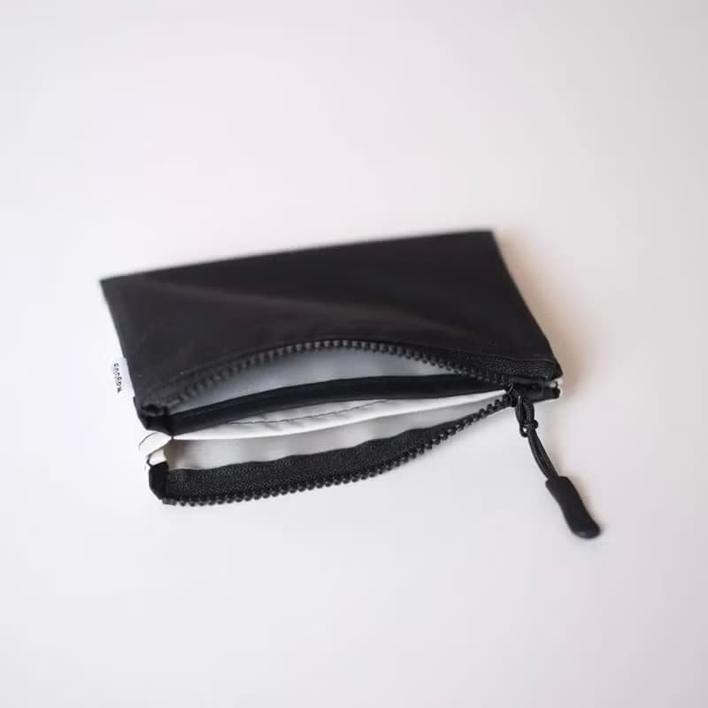 【2TONE mini wallet】3つの収納 軽量高機能ナイロン