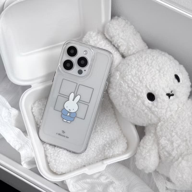 【Pinkoi x miffy】今天只做自己!透明全包邊手機殼