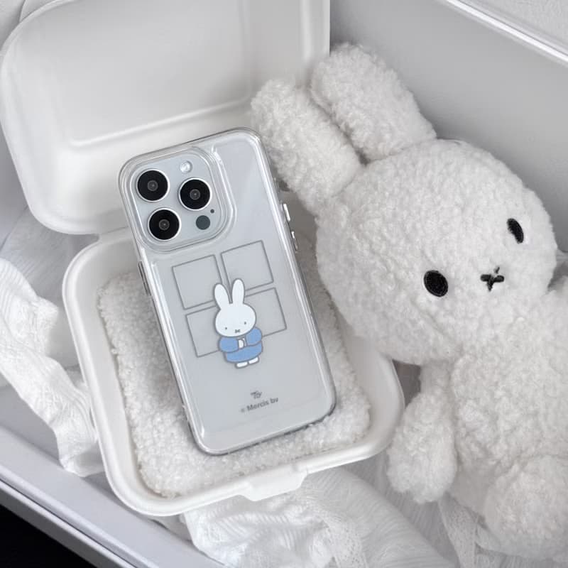 【Pinkoi x miffy】今天只做自己!透明全包邊手機殼