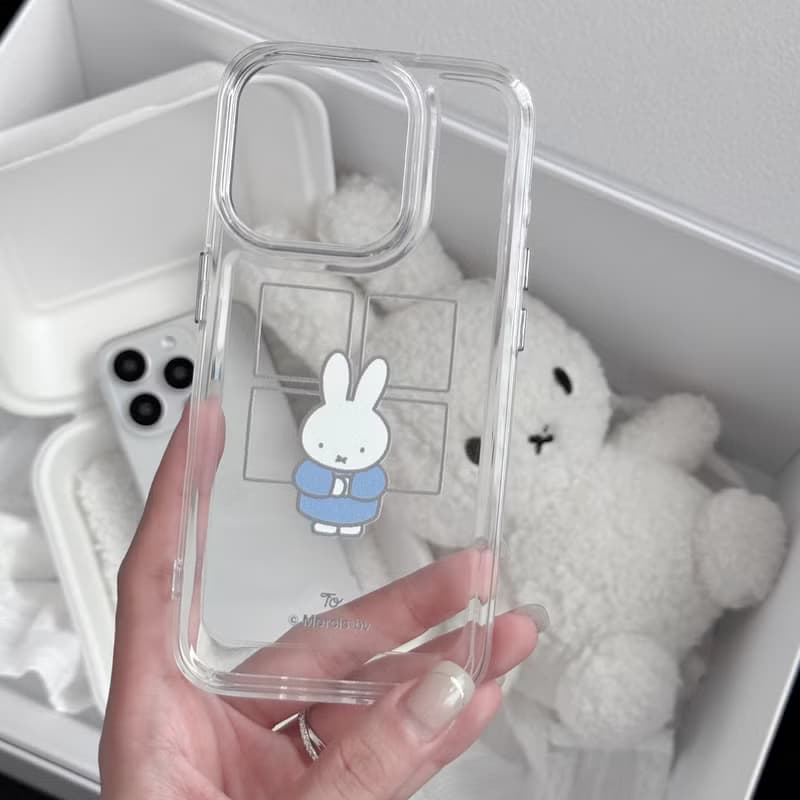 【Pinkoi x miffy】今天只做自己!透明全包邊手機殼