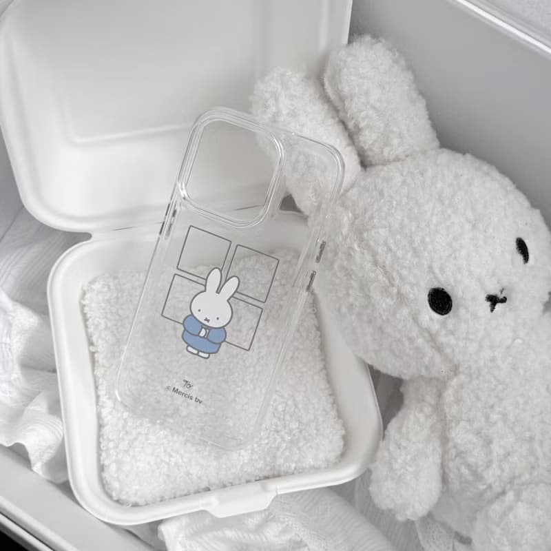【Pinkoi x miffy】今天只做自己!透明全包邊手機殼