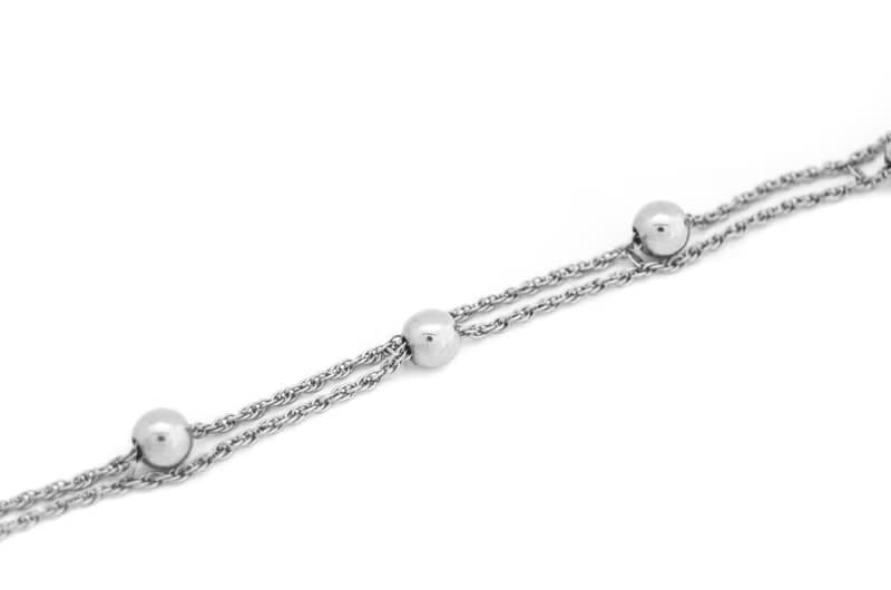 轉圈圈 純鈦手鍊 (抗敏/永不變質/無塗層/FreeSize)