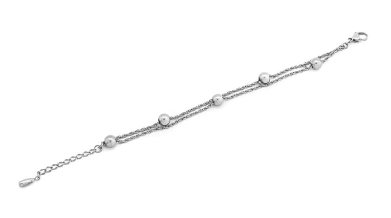 轉圈圈 純鈦手鍊 (抗敏/永不變質/無塗層/FreeSize)