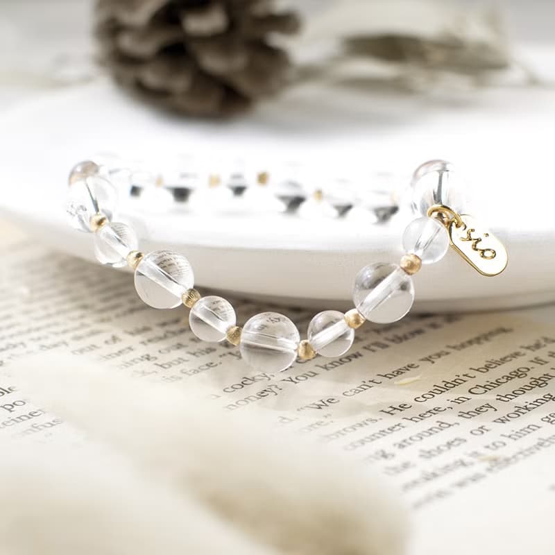 【天使的羽毛】白水晶