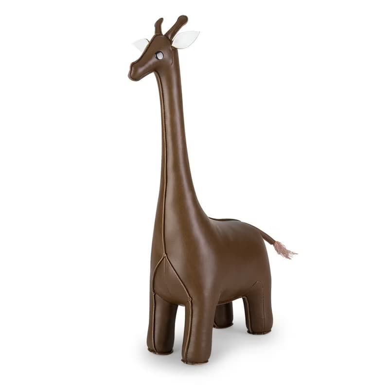 【書擋】長頸鹿 Giraffe 皮革動物擺飾  | 入厝禮物