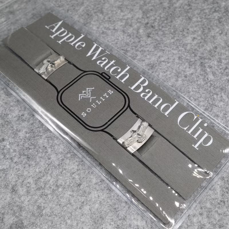 【時尚飾物】SOULITE 蘋果錶帶夾子 Eagle Clip