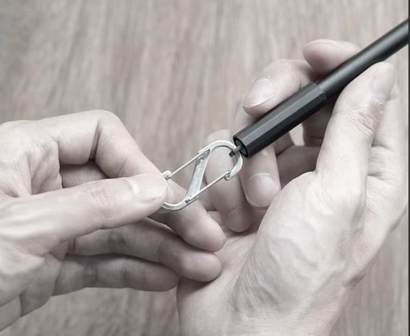 【HMM】 NITE-IZE不銹鋼S型掛勾  不含筆_銀/黑