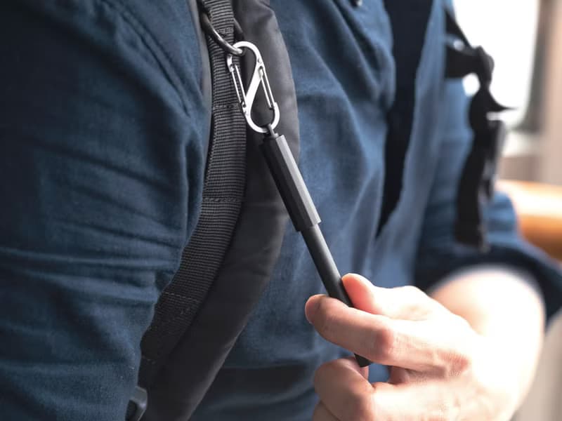 【HMM】 NITE-IZE不銹鋼S型掛勾  不含筆_銀/黑