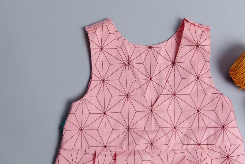 小v肩釦寬管長褲-和風7 防蚊兒童 長褲