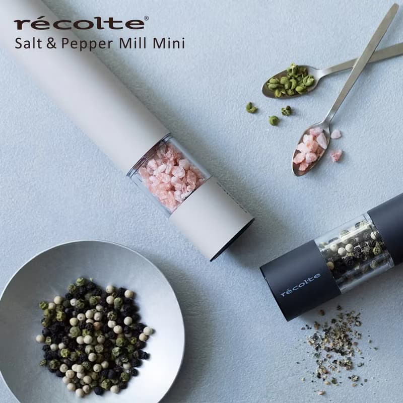 recolte 日本麗克特 Salt & Pepper Mill Mini 電動研磨器 RMM-1