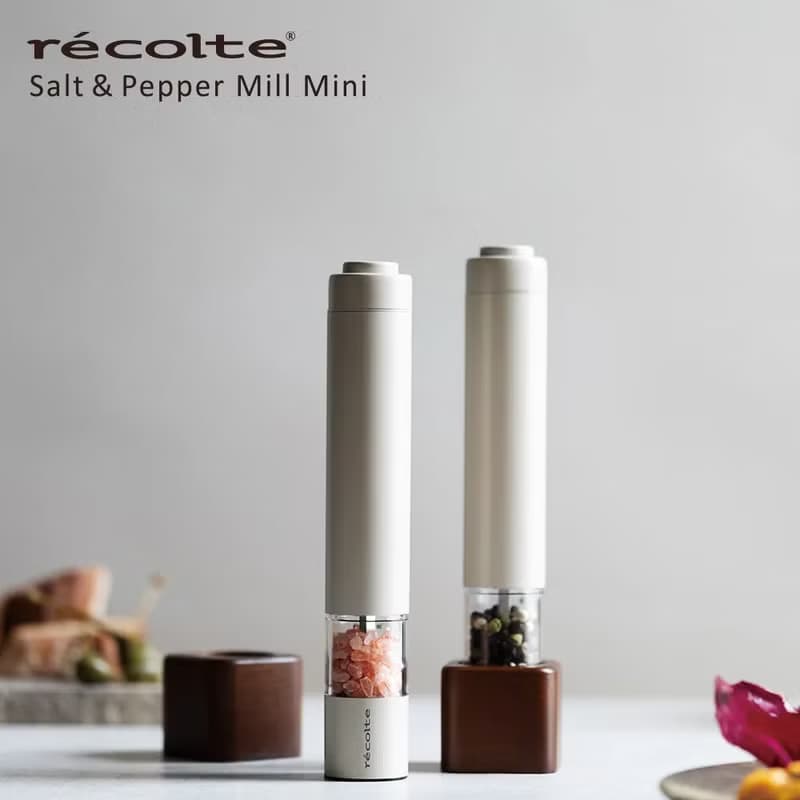 recolte 日本麗克特 Salt & Pepper Mill Mini 電動研磨器 RMM-1