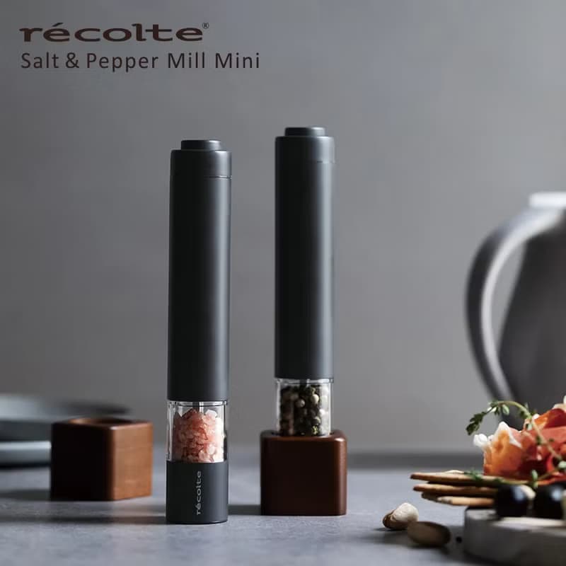 recolte 日本麗克特 Salt & Pepper Mill Mini 電動研磨器 RMM-1