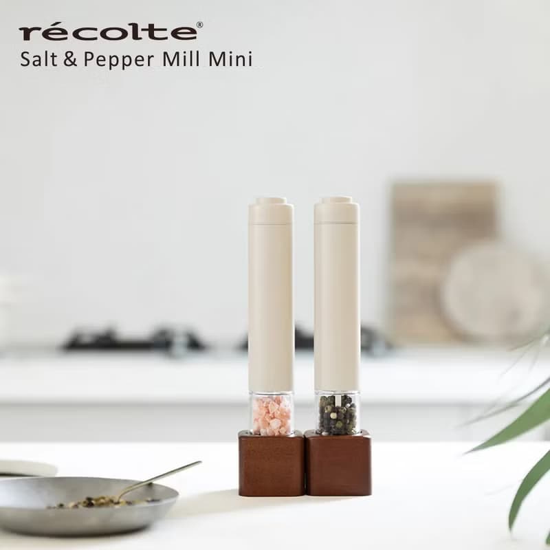 recolte 日本麗克特 Salt & Pepper Mill Mini 電動研磨器 RMM-1