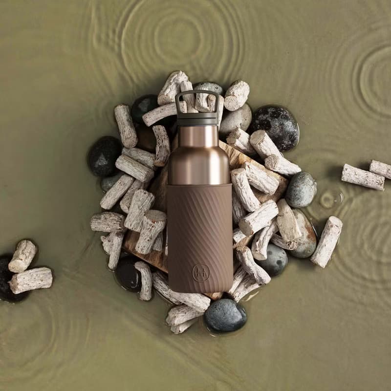 【生活美學】480ml 保溫瓶 | 冷杉瓶-荒野(水波紋)