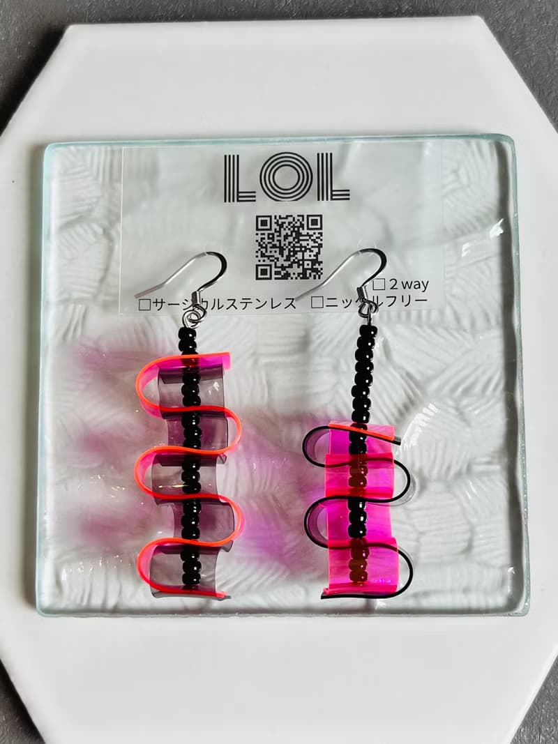 PVC DesignB031 ピアス/イヤリング