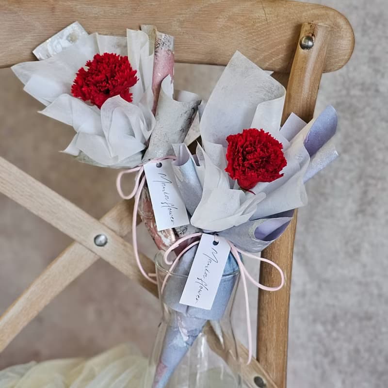 永生康乃馨花束/多色 快速出貨 現貨 母親節花束