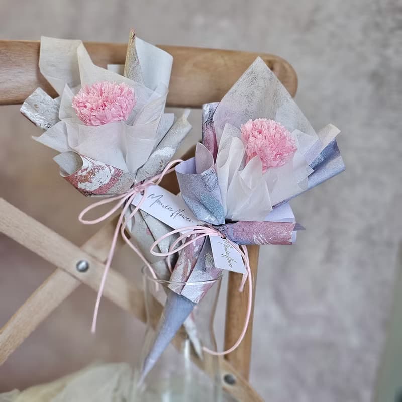 永生康乃馨花束/多色 快速出貨 現貨 母親節花束