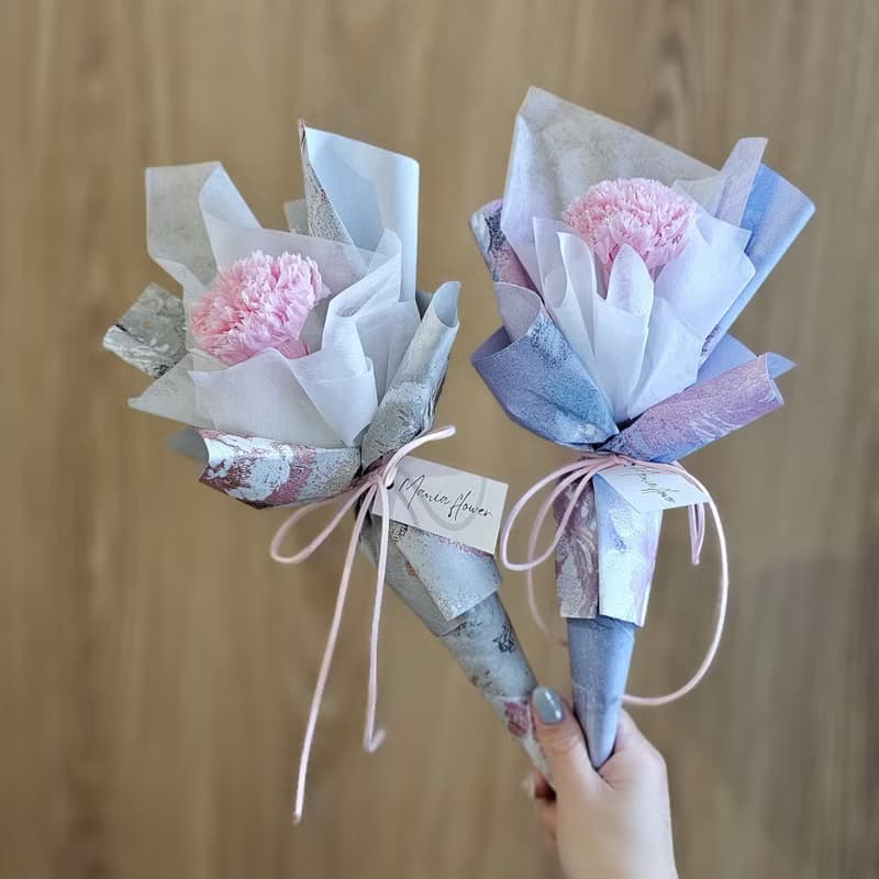 永生康乃馨花束/多色 快速出貨 現貨 母親節花束